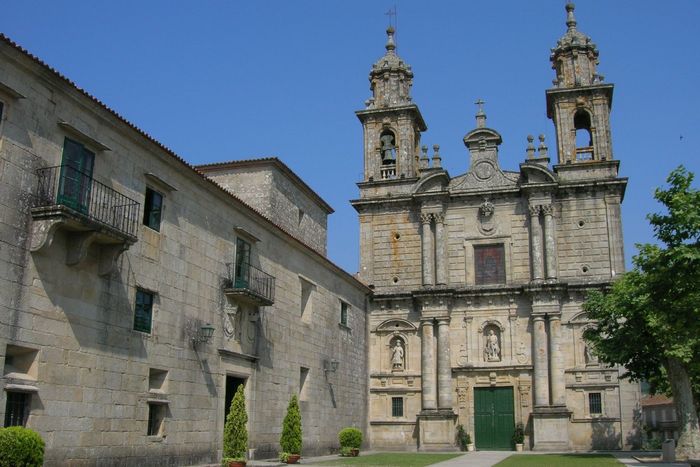 Fachada del Monasterio de Poio